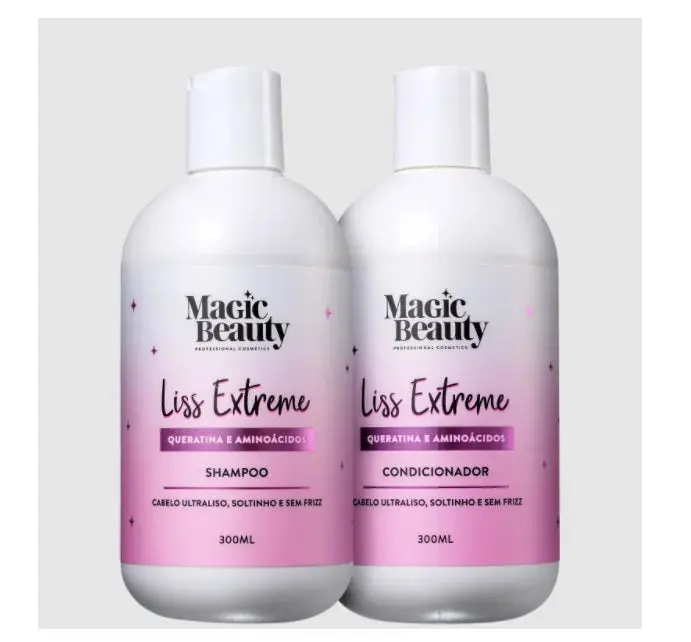 Liss Extreme Frizz Control Keratin Amino Acids Treatment Kit 2X300ml - Magic Beauty 1