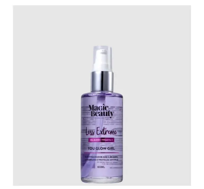 Liss Extreme You Glow Girl Sérum Oil Blend Vitamin E Finisher 60Ml - Magic Beauty 1