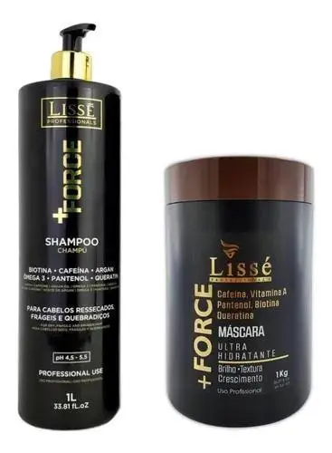 Lisse Black Horse Kit Stimulator Growth Capillary - Lissé 1