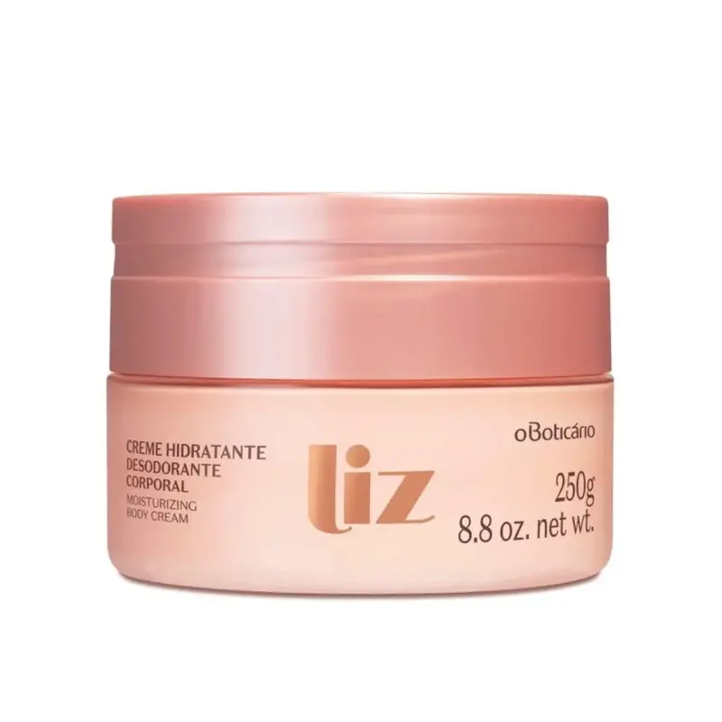 Liz Moisturizing Body Deodorant Cream Skin Care Fragance 250G O Boticário 1