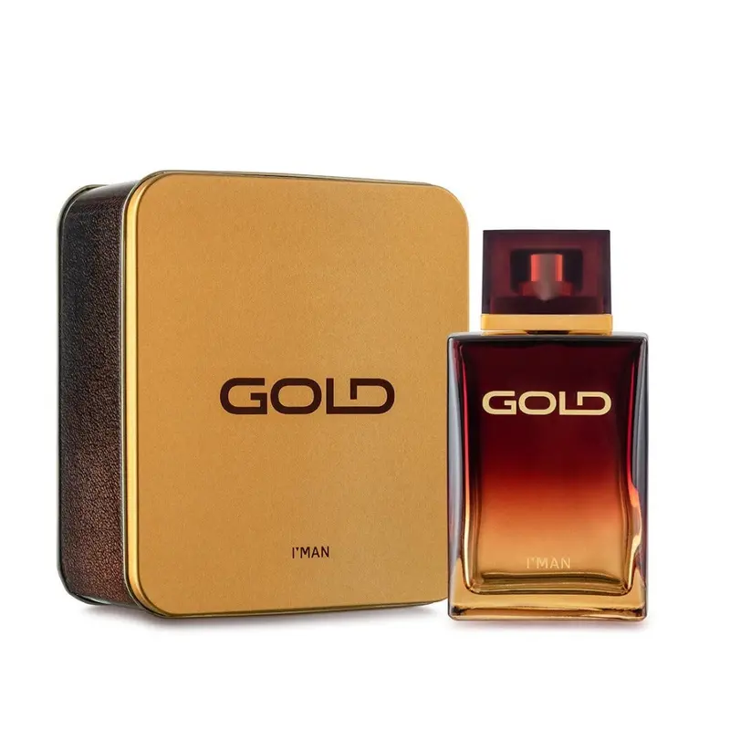 L'man Gold Deo Cologne Oriental Fougère Body Fragance Perfume 100Ml Ciclo 1