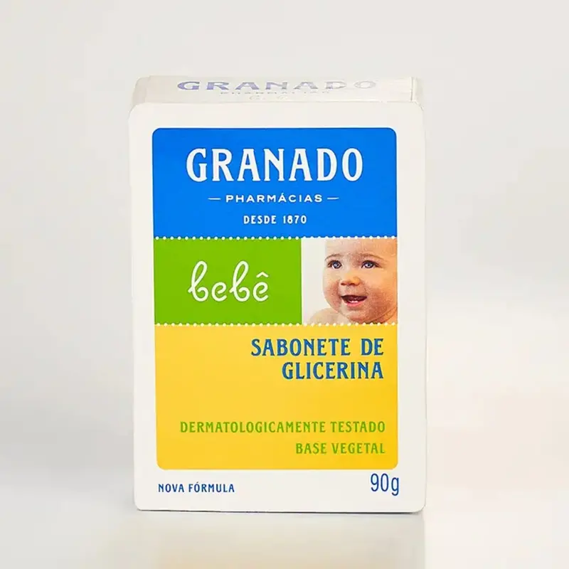 Lot Of 10 Glycerin Baby Bar Soap Vegan Dermatologically Tested 90G Granado 2