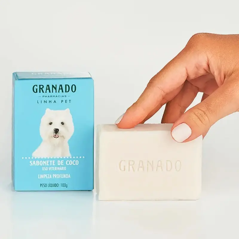Lot Of 10 Pet Coconut Bar Soap Oil Control Shine Fragance 100G Granado 2