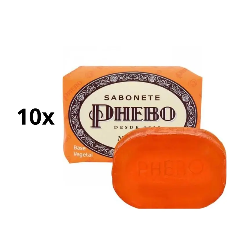 Lot Of 10 Phebo Naturelle Vegetable Glycerin Body Bar Soap Skin Care 90G 1