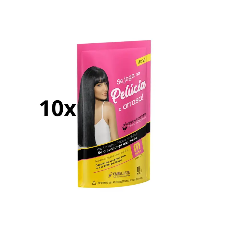 Lot Of 10 Semprebella Hene Pelucia Medium Pouch Hair Color 180G Embelleze 1