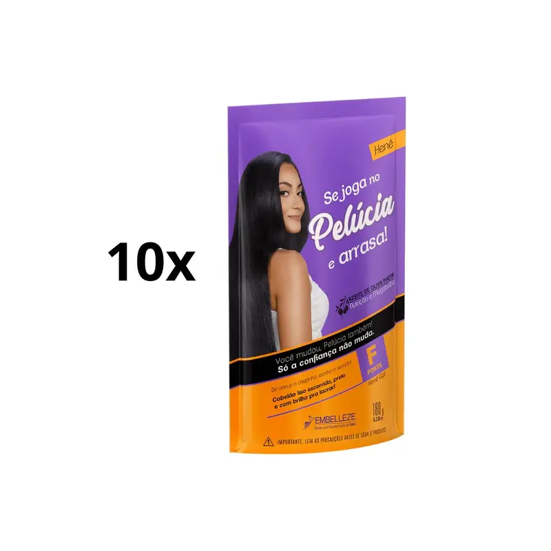 Lot Of 10 Semprebella Hene Pelucia Strong Pouch Hair Coloring 180G Embelleze 1