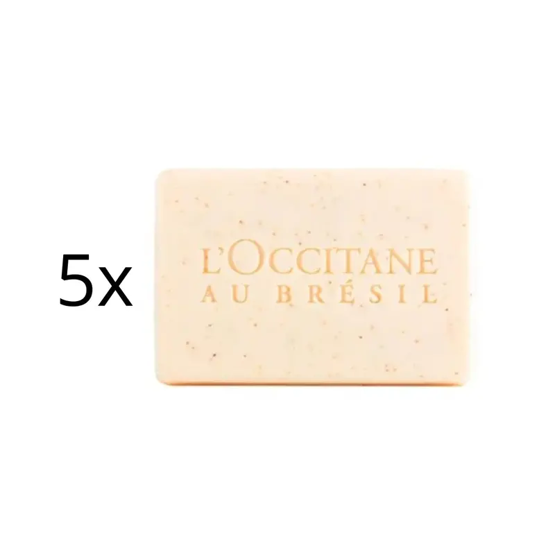 Lot Of 5 Mandacaru Creamy Soap Bath Body Skin Care 75G L'occitane 1