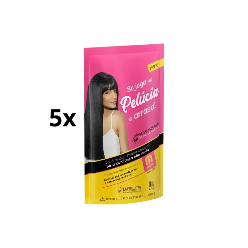 Lot Of 5 Semprebella Hene Pelucia Medium Pouch Hair Color 180G Embelleze 1