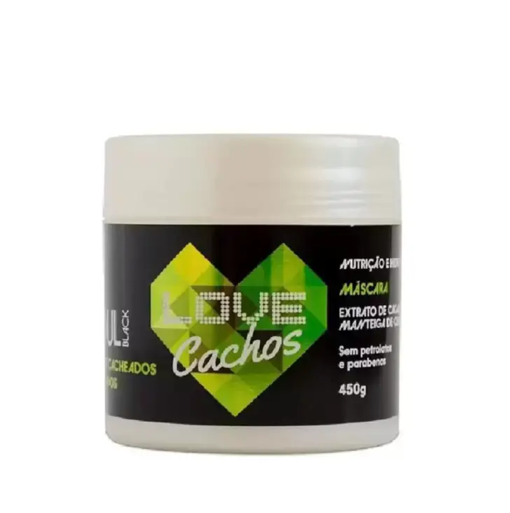 Love Cachos Curly Curls Nourishing Hydration Treatment Mask 450G - Soul Black 1