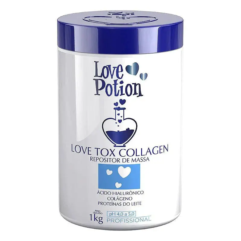Love Potion Love Tox Collagen Deep Hair Mask 1Kg / 35.27 Fl Oz 1