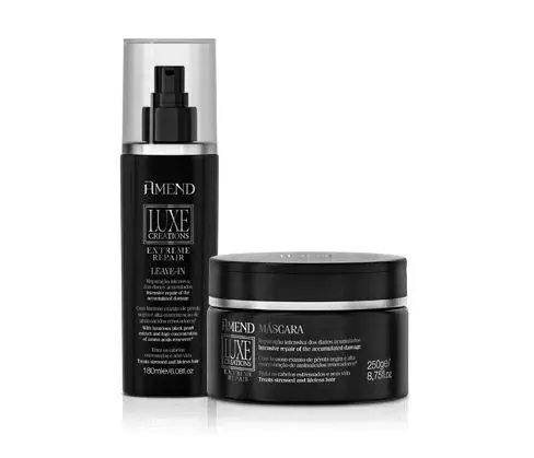 Luxe Extreme Repair Basic 1 Black Pearl Renewing Treatment Kit 2 Prod. - Amend 1