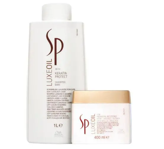 Luxe Oil Sp System Keratin Restore Protection Kit 2 Prod. - System Professional 1