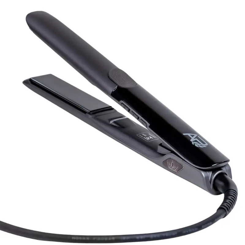 Luxury Titanium Black Bivolt Hair Straightener Flat Iron Ana Paula Carvalho 1