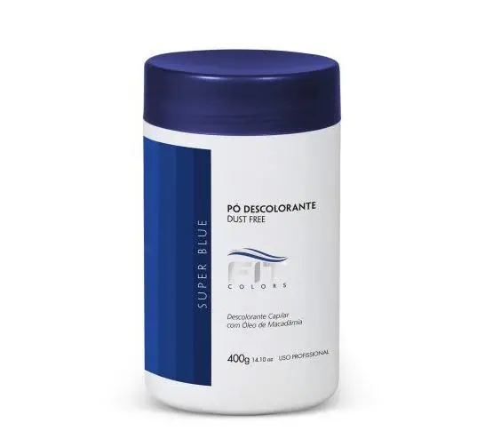 Macadamia Oil Super Blue Dust Free Bleaching Powder 400G - Fit Cosmetics 1