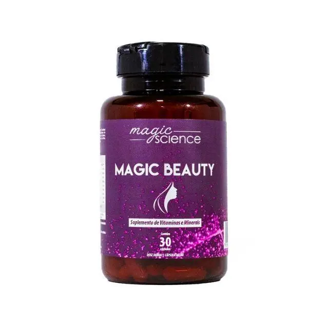 Magic Beauty Hair Supplement Vitamins Minerals 30 Capsules - Magic Science 1