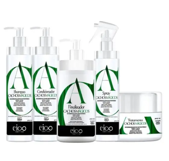 Magic Curls Cartamo Primula Blueberry Quinoa Curly Treatment Kit 5 Prod. - Eico 1