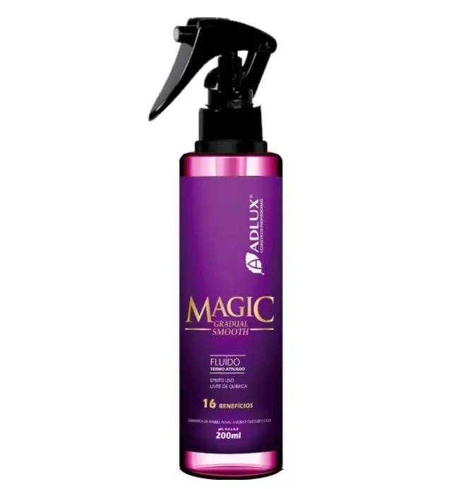 Magic Gradual Smooth 16 Benefits Thermoactive Hair Sealing Fluid 200Ml - Adlux 1