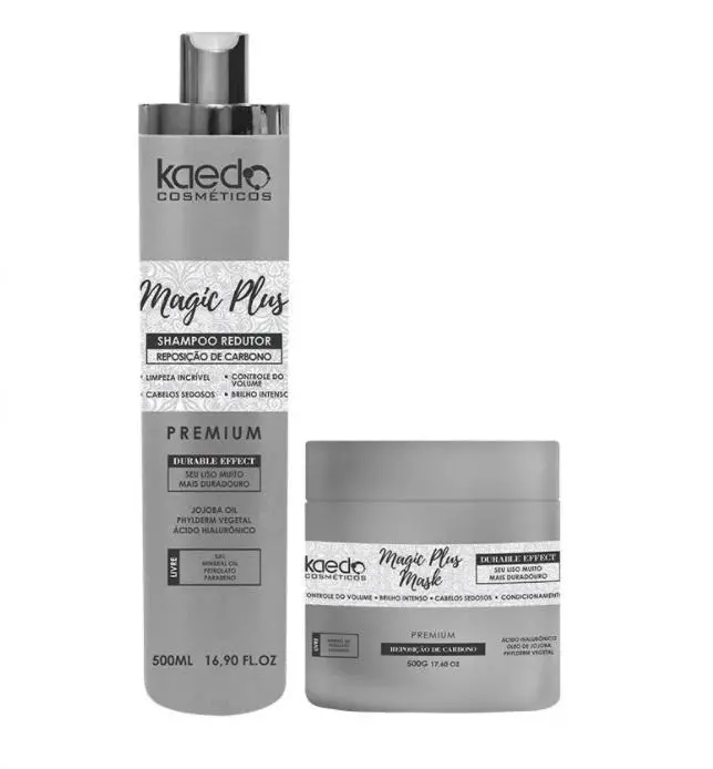 Magic Plus Hair Carbon Replacement Durable Effect Premium Kit 2X500 - Kaedo 1