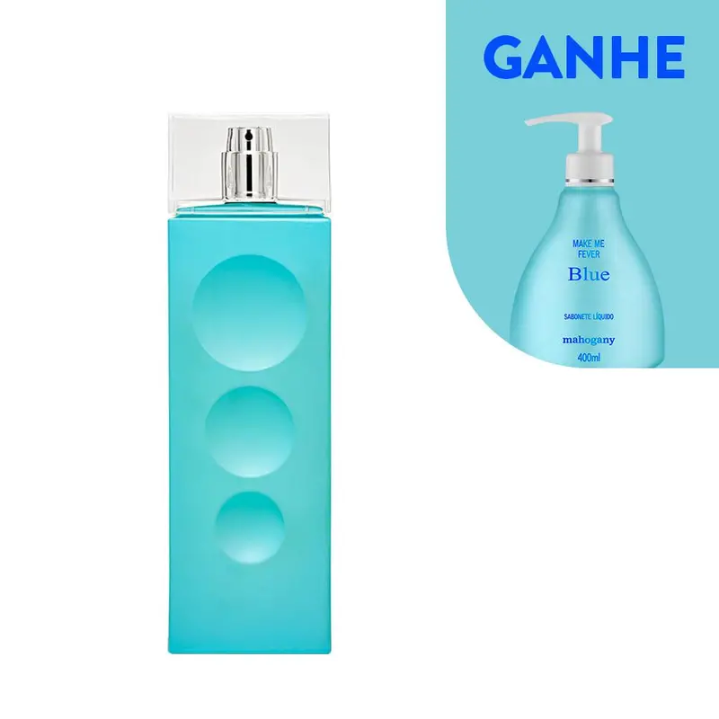 Make Me Fever Blue Body Deodorant Fragrance 100 Ml - Mahogany Perfume 1