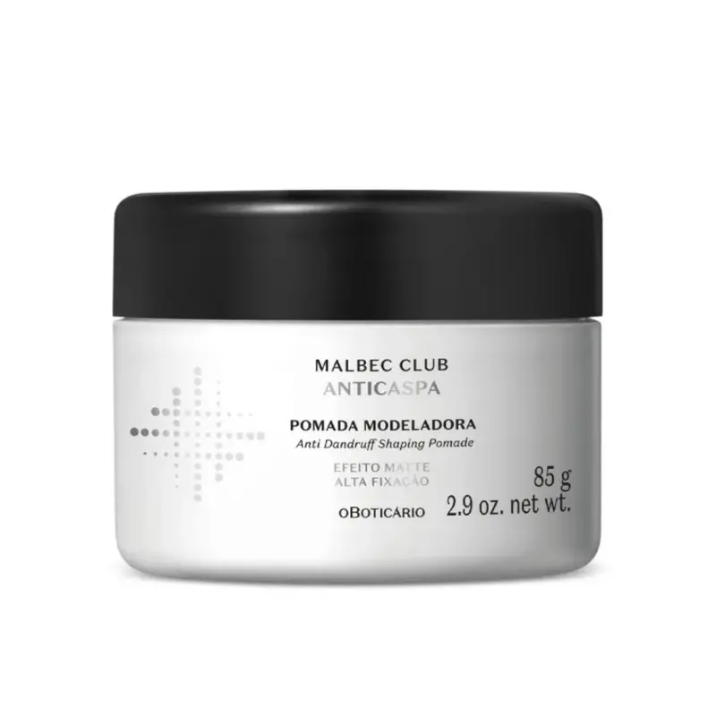 Malbec Club Anticaspa Andi Hair Dandruff Modeling Ointment 85G O Boticário 1