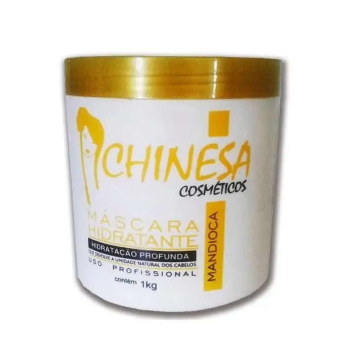Mandioca Cassava Manioc Deep Moisturizing Hair Mask 1Kg - Chinesa Cosmetics 1