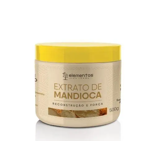 Manioc Cassava Strength Reconstruction Treatment Hair Mask 500G - Nutrahair 1