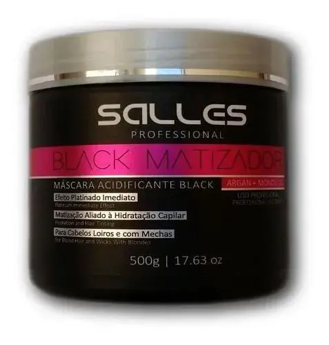 Mascara Matizadora Black Salles 500 G - Salles 1