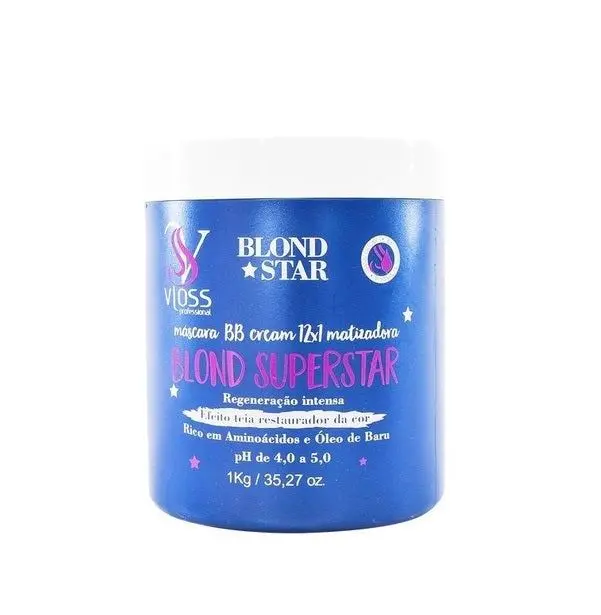 Mask Bb Cream 12 In 1  Web Effect Hair Restoration Treatment 1Kg - Vloss 1