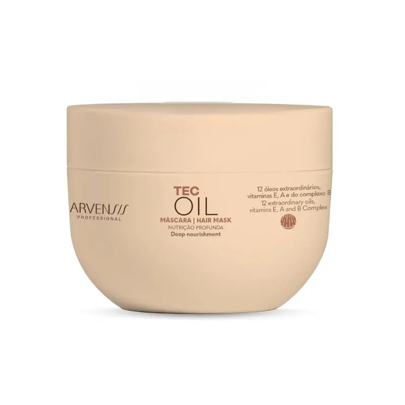 Mask Tec Oil Hair Moisturiing Nourishing Treatment 250G Arvensis 1