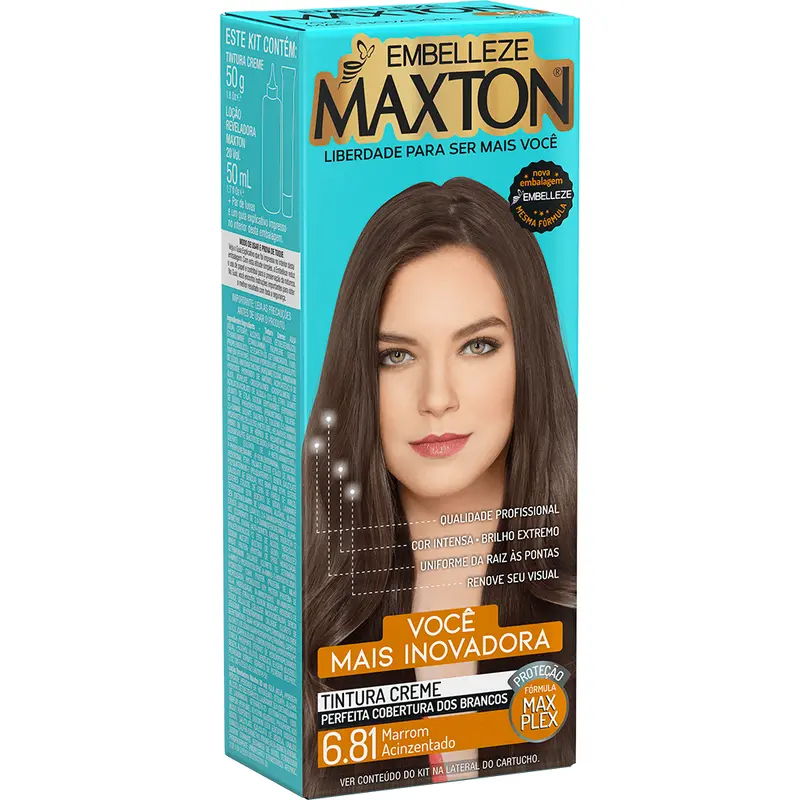Maxton Hair Dye You Innovative Grayish Brown Kit 1