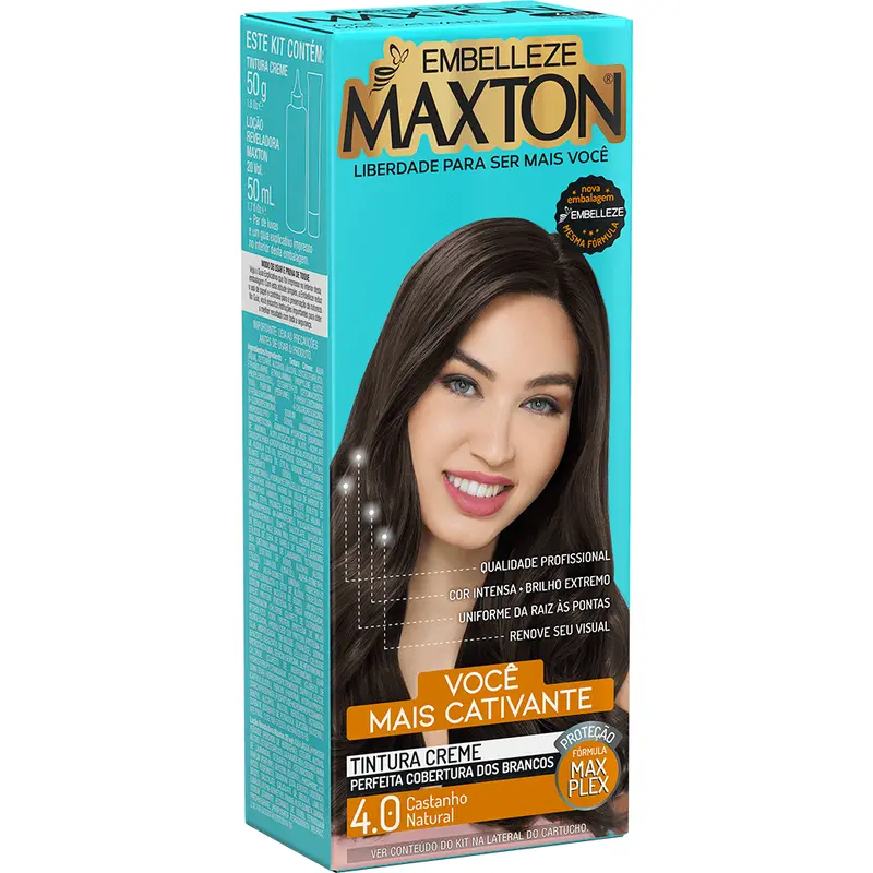 Maxton Hair Dye You More Captivating Natural Brown Kit 1