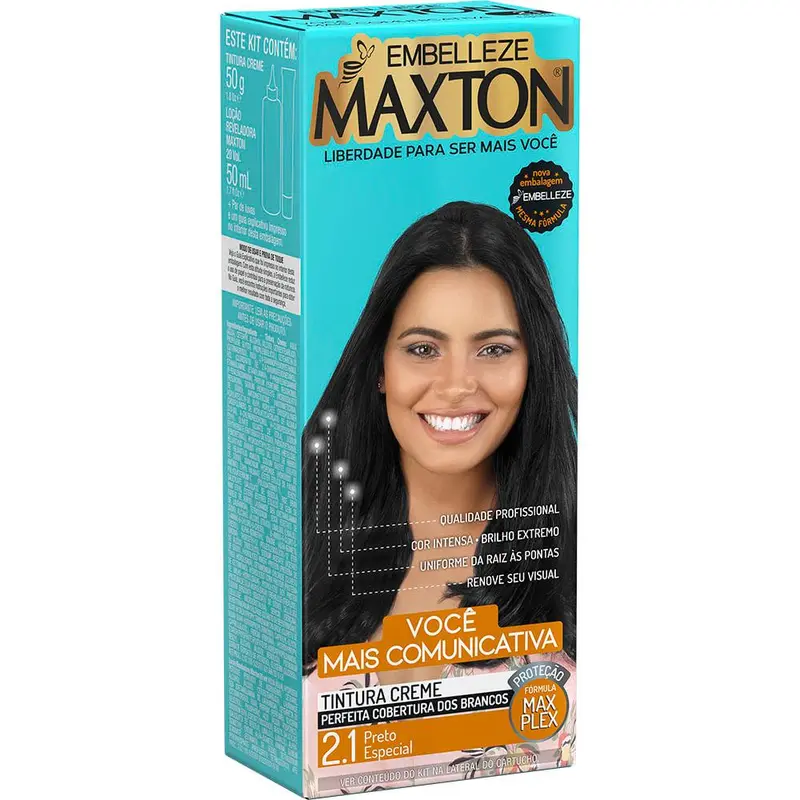Maxton Hair Dye You More Special Black Communicative Kit 1
