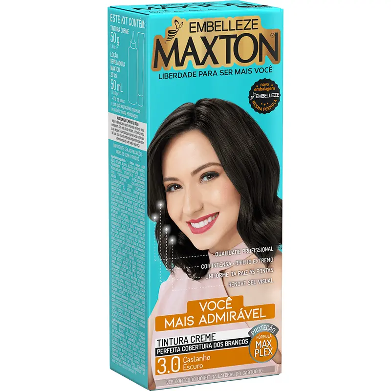 Maxton Hair Dye You Most Admirable - Dark Brown Kit 1
