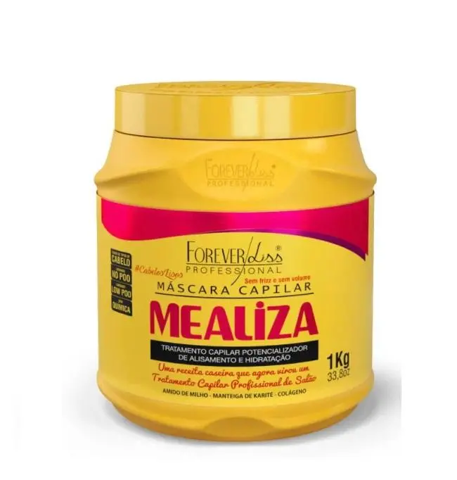 Mealiza Hair Smoothing Moisturizing Enhancer Treatment Mask 1Kg - Forever Liss 1
