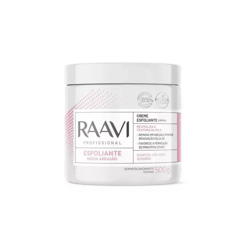 Medium Abrasion Exfoliating Body Cream Cell Renewal Skin Care 500G Raavi 1