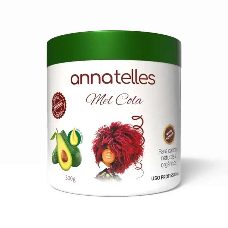 Mel Cola Avocado Curly Hair Modeling Finisher Treatment 500G Anna Telles 1