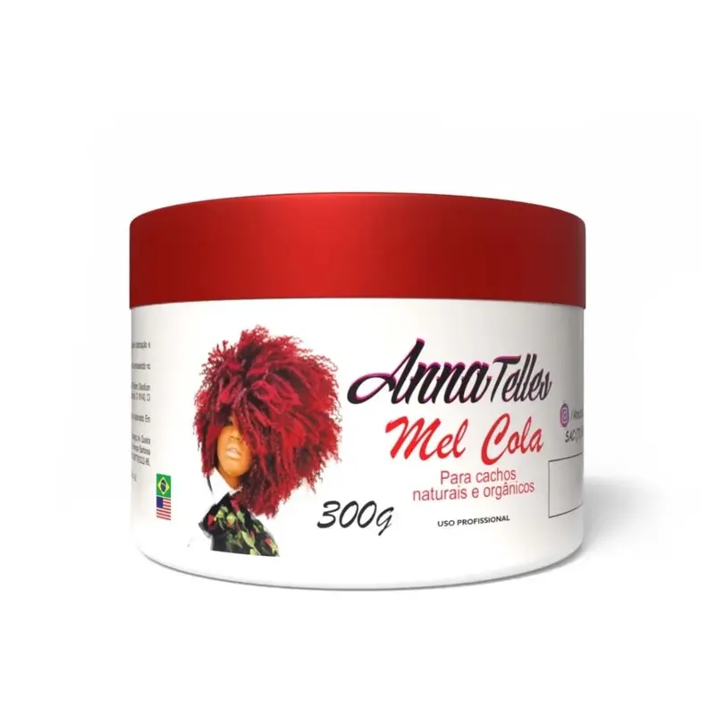Mel Cola Curly Wavy Hair Finisher Modeling Treatment 300G Anna Telles 1