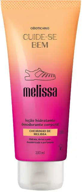 Melissa Body Deodorant Moisturizing Cream Skin Care 200Ml O Boticário 1