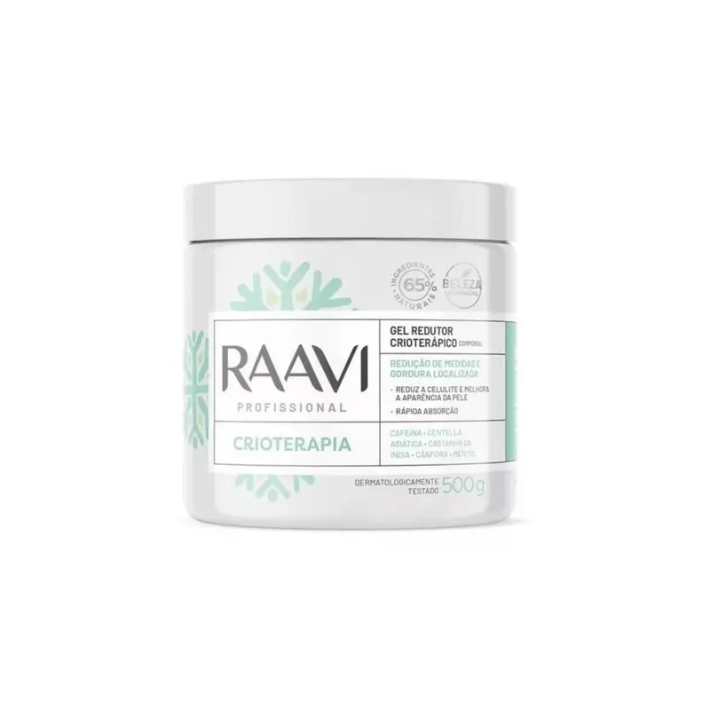 Menthol Cryotherapic Reducing Body Gel Cryotherapy Massage 500G Raavi 1