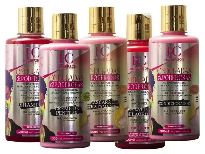 Mestre Dos Cachos Onduladas Poderosas Kit 5X 300Ml / 5X 10.14 Fl Oz 1
