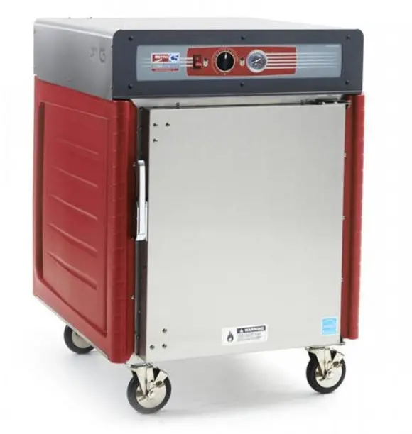 Metro Insulated Stainless Steel Half Height Hot Holding Cabinet C545 - Asf-U 1