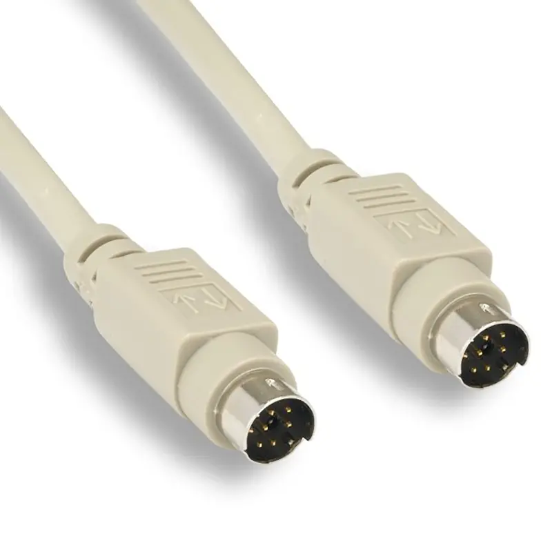 Mini Din 8-Pin Male To Mini 8-Pin Male Serial Cable 1
