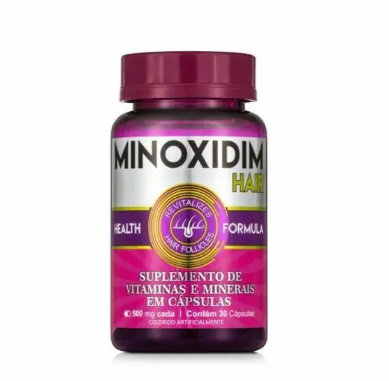 Minoxidim Hair Health Revitilizing Supplement 30X500mg Caps. - Nanovin A 1