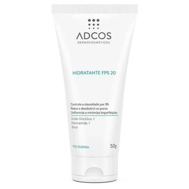 Moisturizing Daily Cream Spf 20 Oily Solution Facial Skin Care 50G Adcos 1