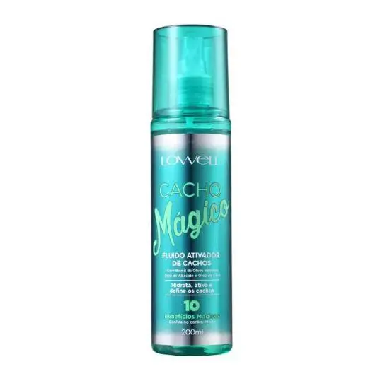 Moisturizing Shaper Avocado Coconut Magic Curls Activator Fluid 200Ml - Lowell 1
