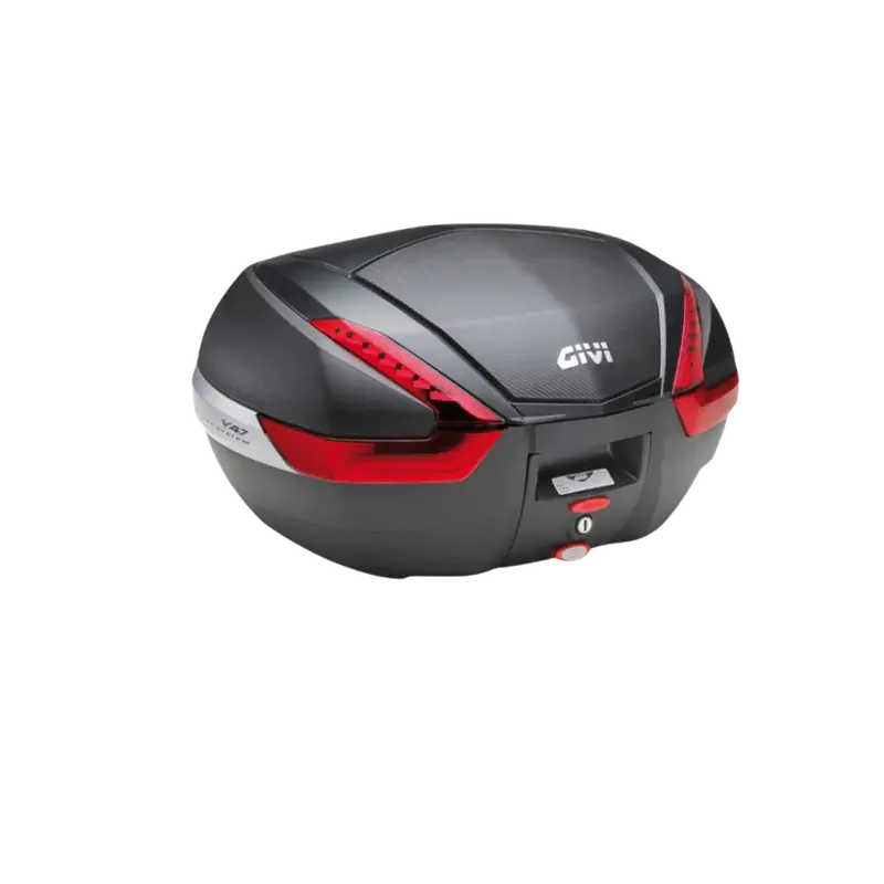 Monokey Top Box 47Ltr With Red Reflectors - Givi 1