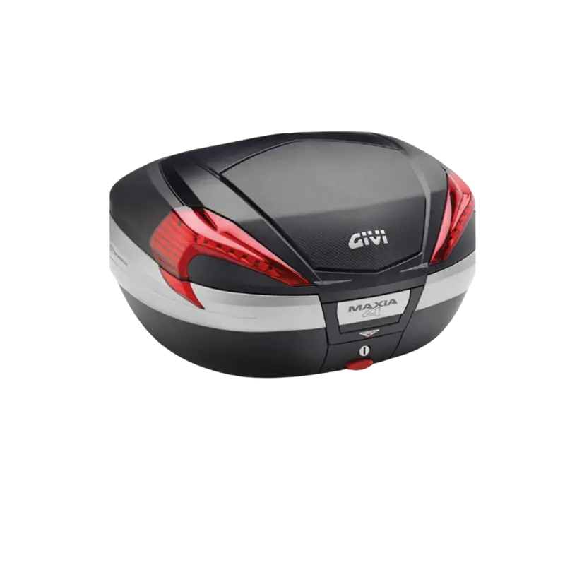 Monokey Top Box 56Ltr Red Reflectors Maxia 4 - Givi 1