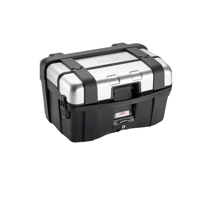 Monokey Top/Side Box 46Ltr Trekker Silver - Givi 1