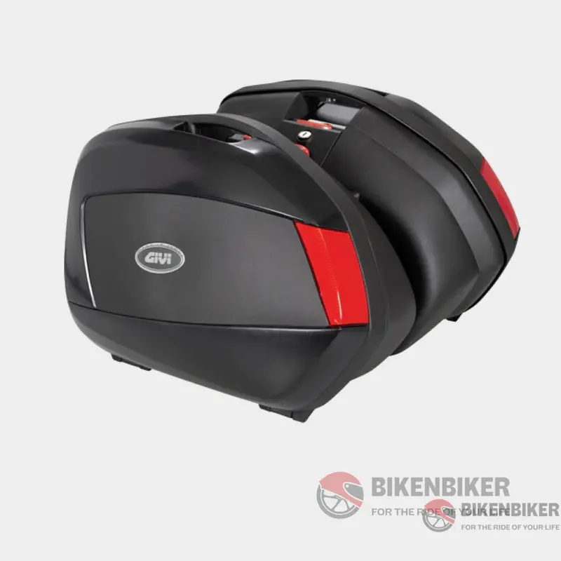 Monokey V35 Pair Of Side Cases, With Red Reflectors - Givi 1