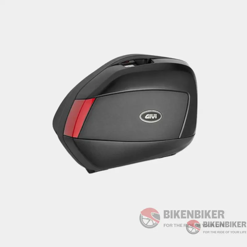 Monokey V35n Pair Of Side Cases, With Red Reflectors - Givi 1